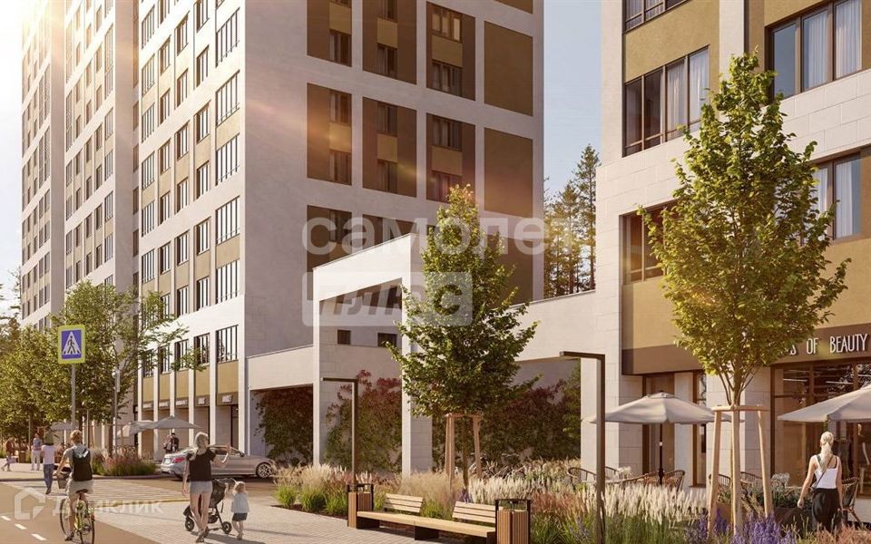 Продаётся 2-комнатная квартира, 53.5 м²
