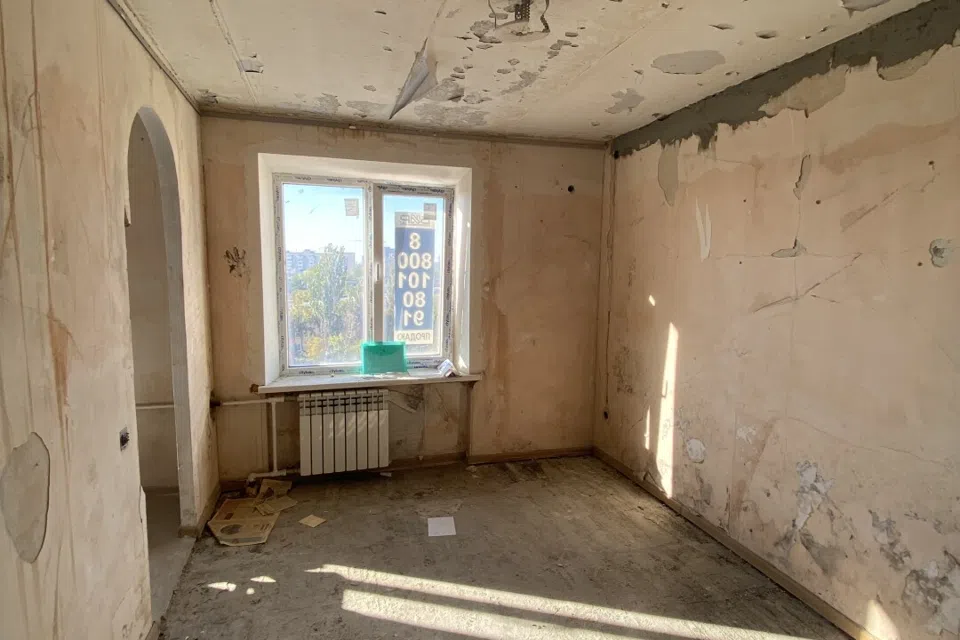 Продаётся 3-комнатная квартира, 59.5 м²