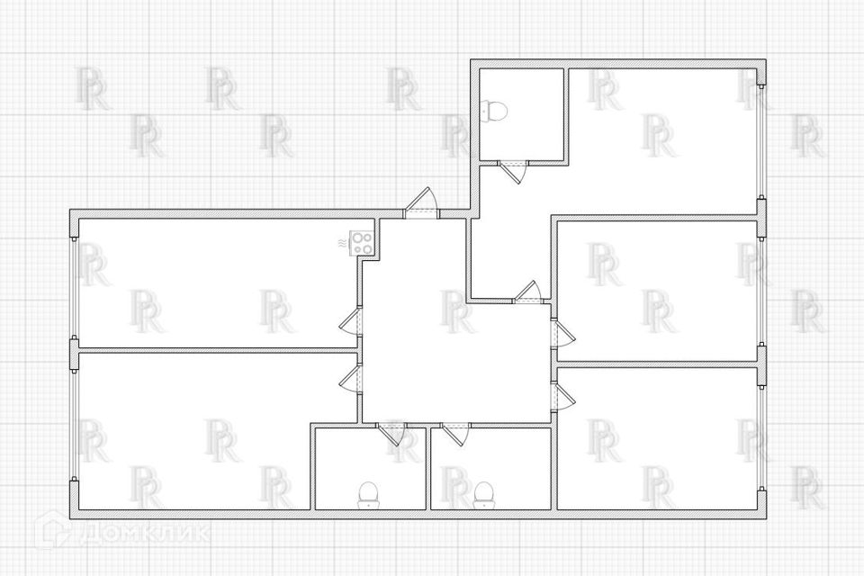 Продаётся 4-комнатная квартира, 129 м²