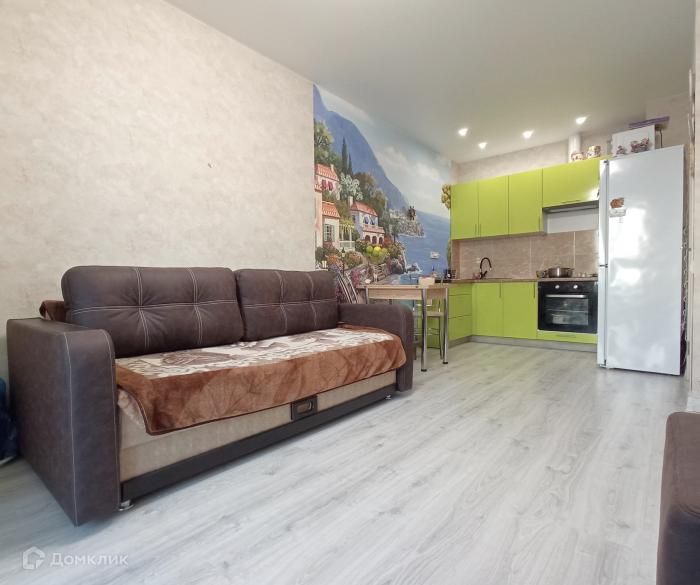 Продаётся 1-комнатная квартира, 38.3 м²