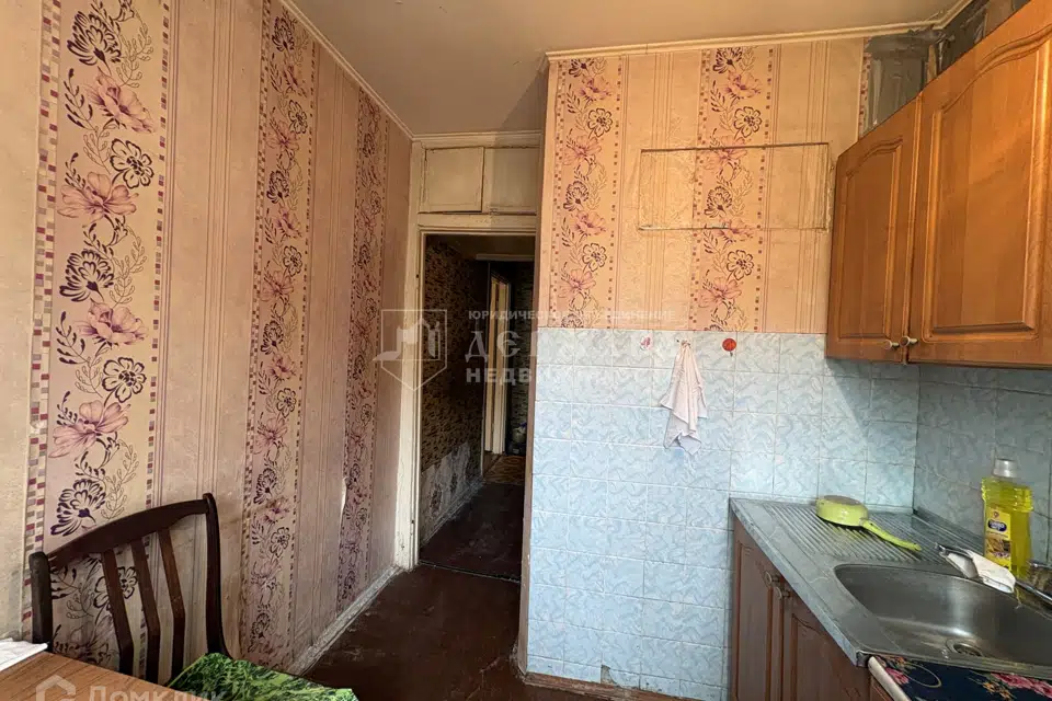 Продаётся 2-комнатная квартира, 44.6 м²