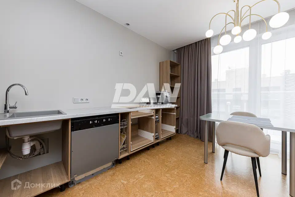 Продаётся 2-комнатная квартира, 53.6 м²