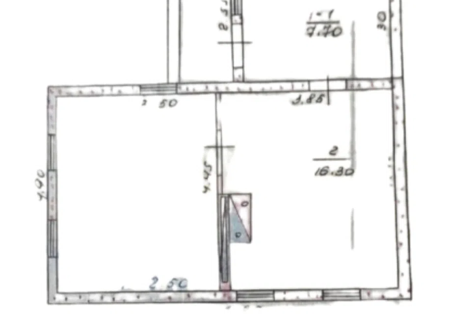 Продаётся 1-этажный дом, 39.6 м²