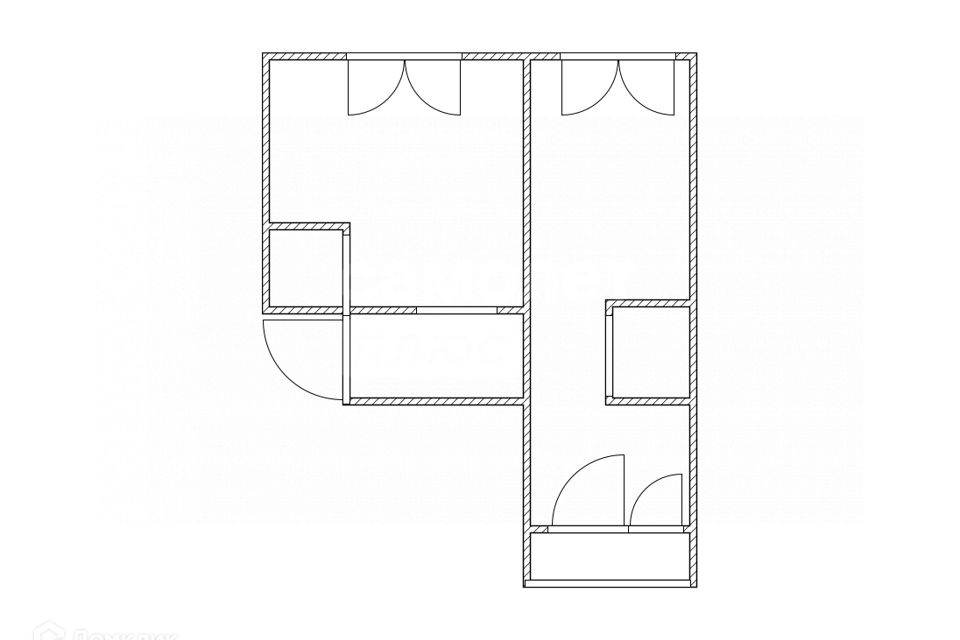 Продаётся 2-комнатная квартира, 59.75 м²