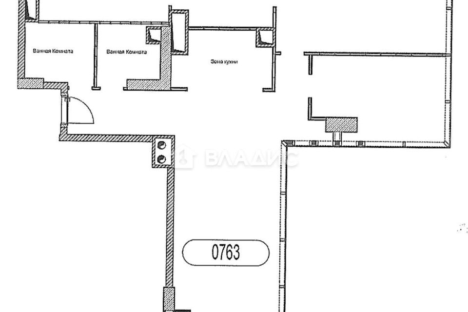 Продаётся 3-комнатная квартира, 135 м²