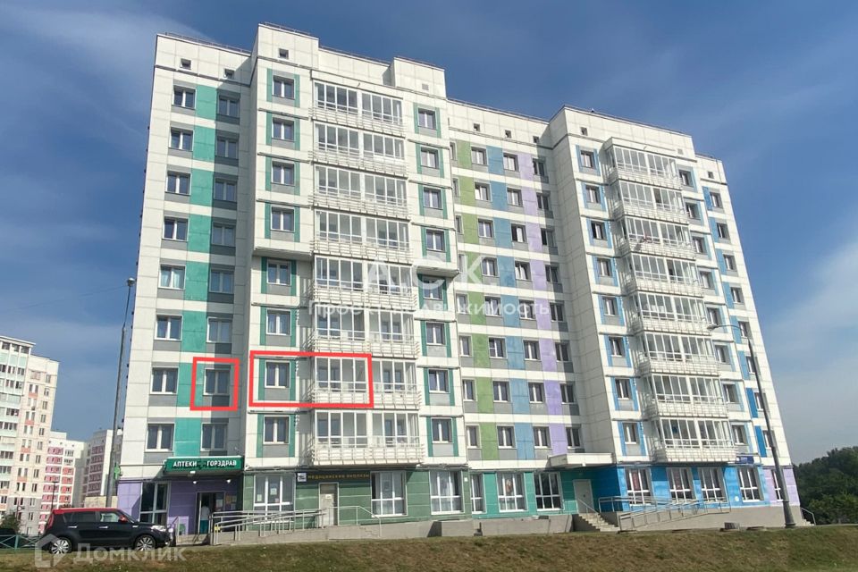 Продаётся 1-комнатная квартира, 43.8 м²