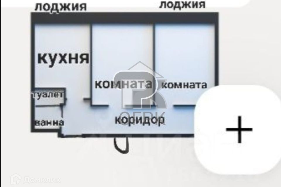 Сдаётся 2-комнатная квартира, 62 м²