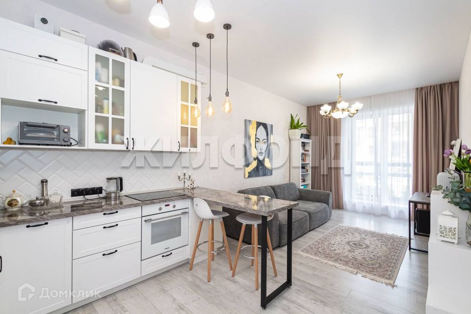 Продаётся 1-комнатная квартира, 50.6 м²