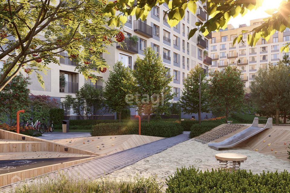 Продаётся 1-комнатная квартира, 40.6 м²