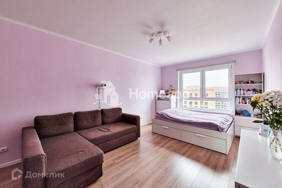 Продаётся 1-комнатная квартира, 40.1 м²
