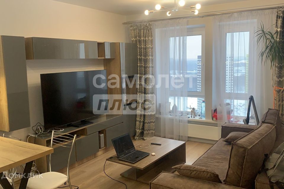 Продаётся 1-комнатная квартира, 39.5 м²