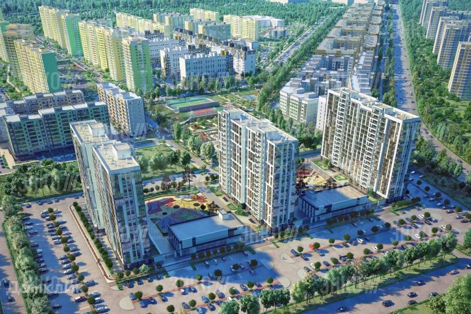 Продаётся 2-комнатная квартира, 51.6 м²