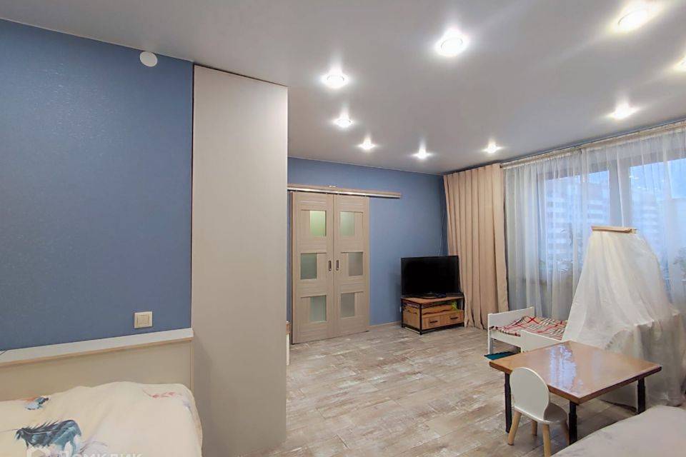 Продаётся 1-комнатная квартира, 40.6 м²