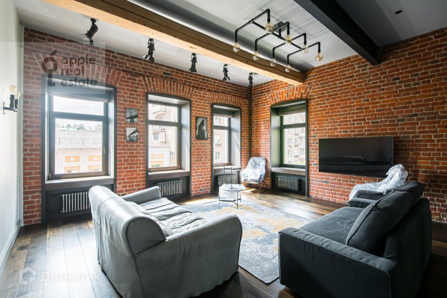 Сдаётся 4-комнатная квартира, 125 м²