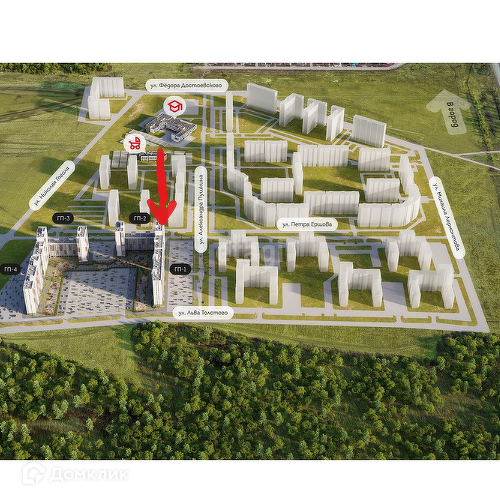 Продаётся 1-комнатная квартира, 42.93 м²