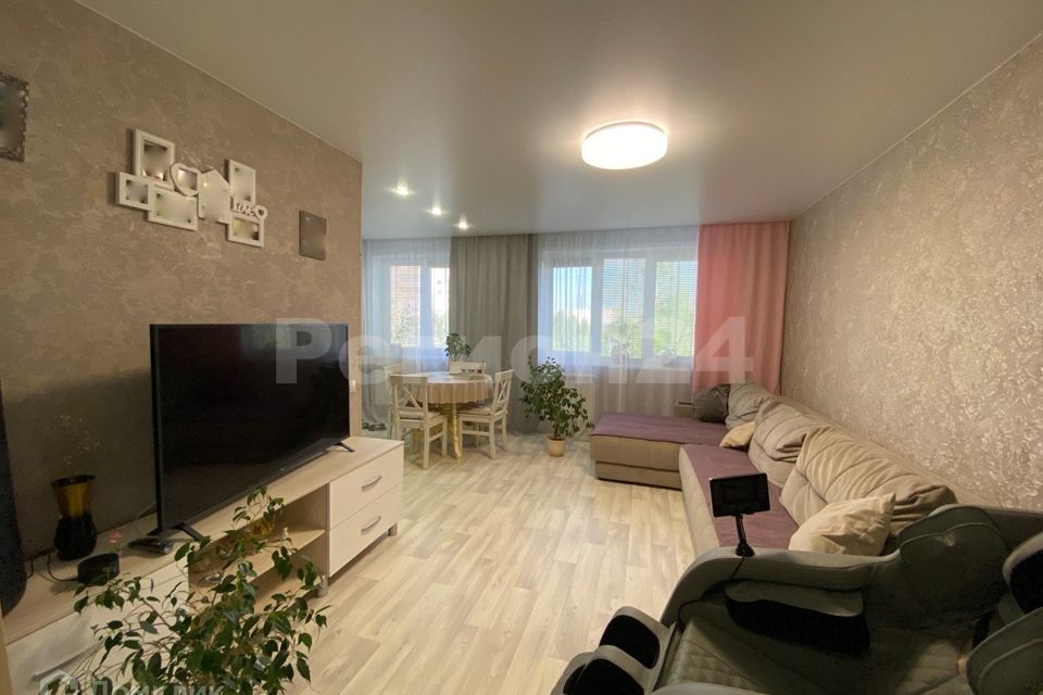 Продаётся 3-комнатная квартира, 64.8 м²