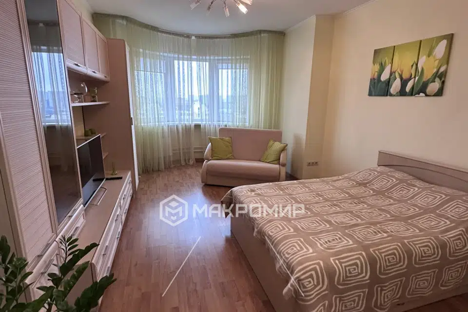 Продаётся 1-комнатная квартира, 38.8 м²