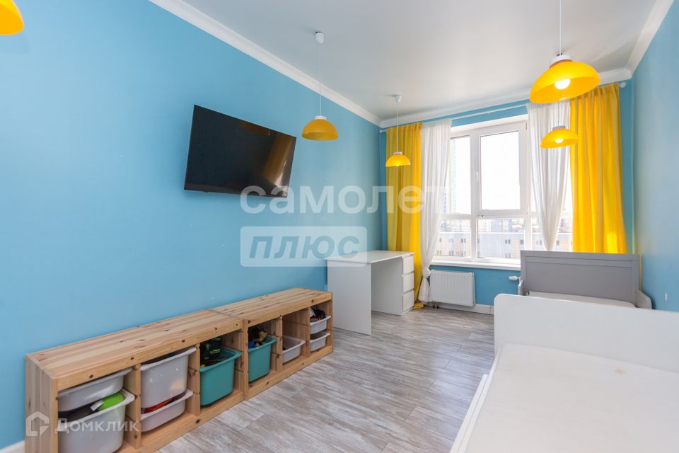 Продаётся 3-комнатная квартира, 75.4 м²
