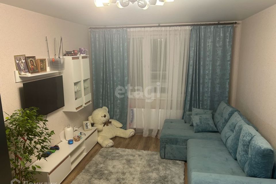 Продаётся 1-комнатная квартира, 42.9 м²