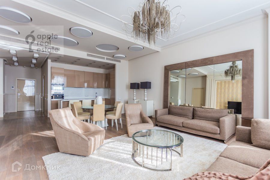 Сдаётся 4-комнатная квартира, 169 м²