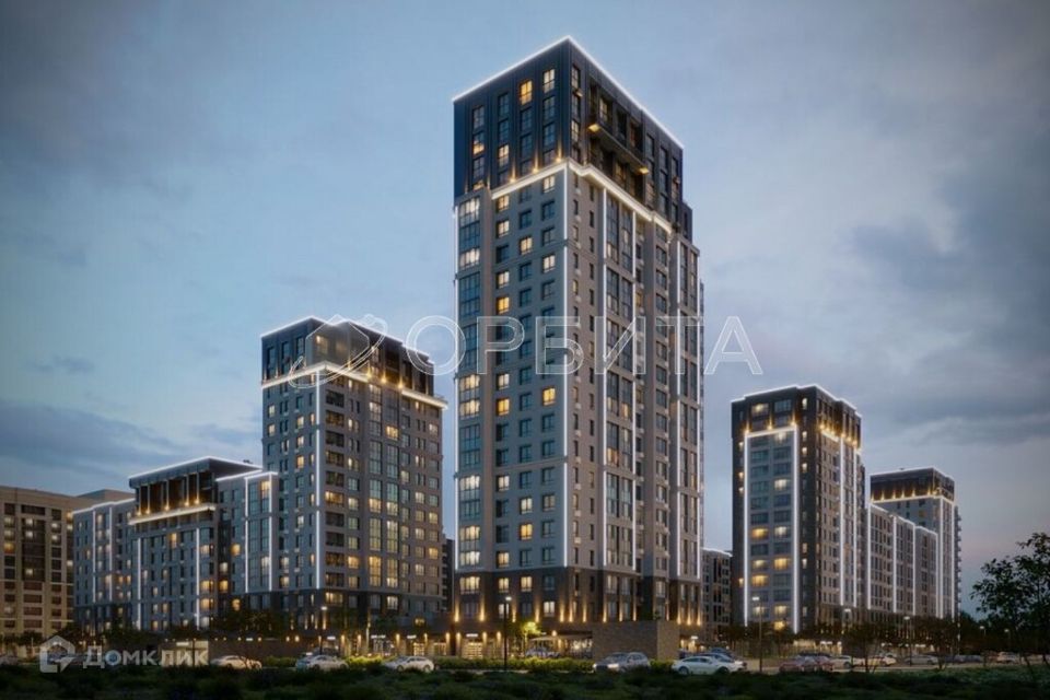 Продаётся 1-комнатная квартира, 45.5 м²