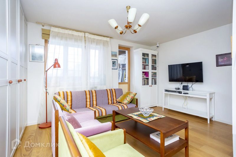 Продаётся 1-комнатная квартира, 34.5 м²
