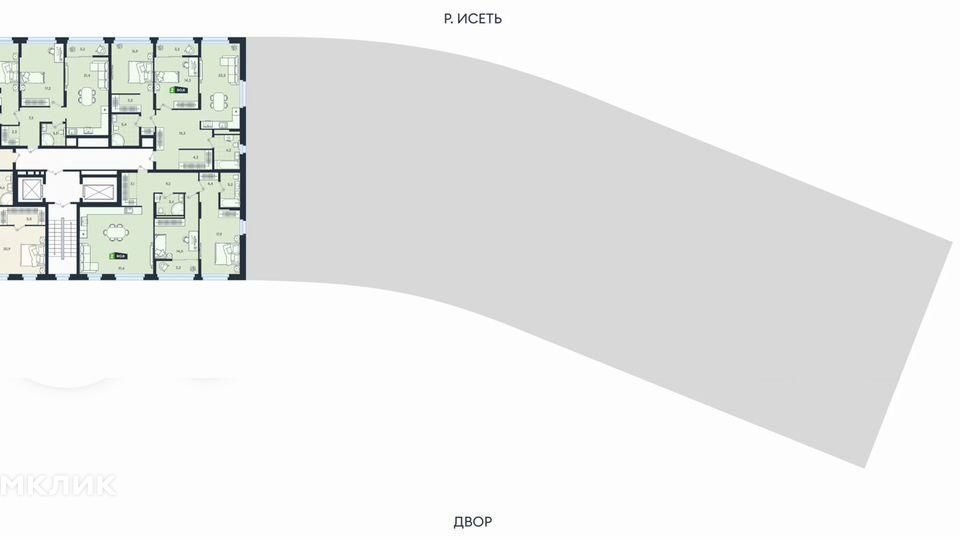 Продаётся 2-комнатная квартира, 90.6 м²
