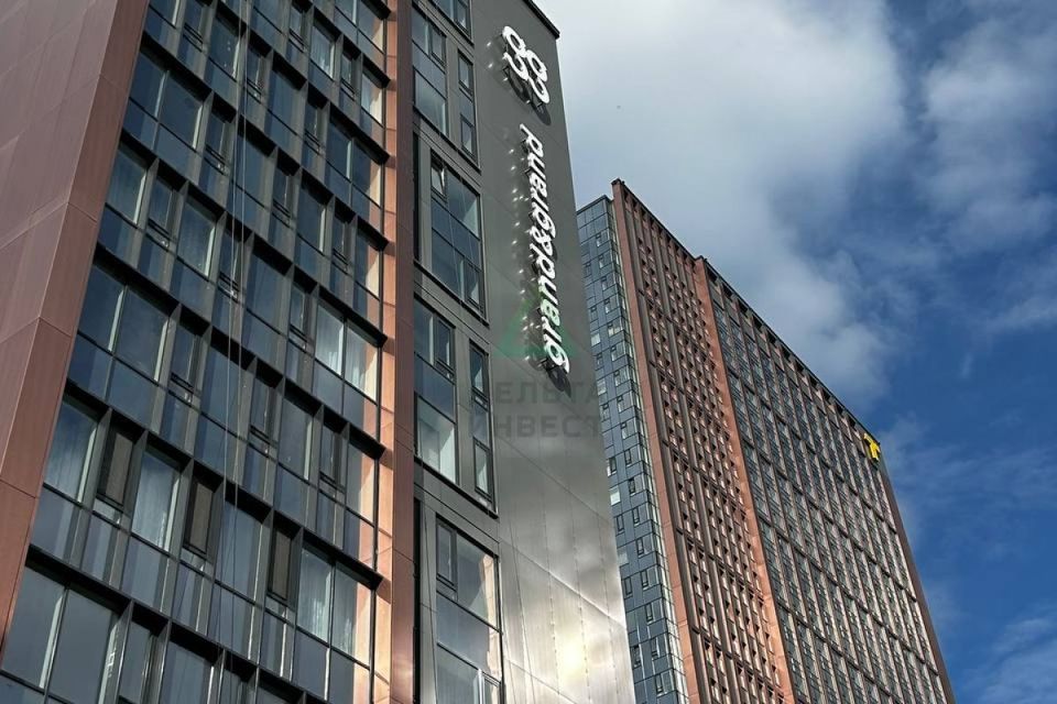 Продаётся 2-комнатная квартира, 43.35 м²