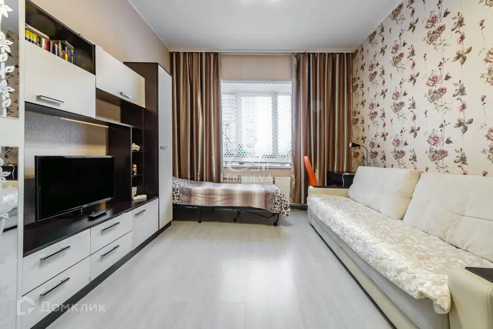 Продаётся 1-комнатная квартира, 40.1 м²