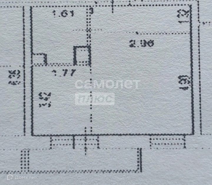 Продаётся студия, 28.5 м²