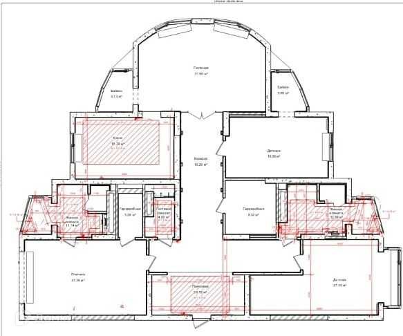 Продаётся 4-комнатная квартира, 197 м²