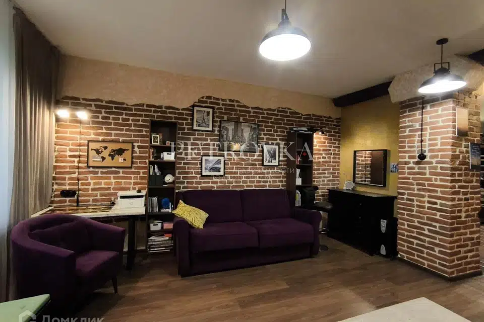 Продаётся 1-комнатная квартира, 47.3 м²