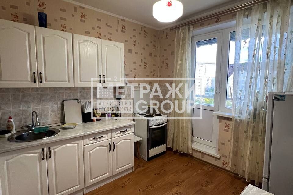 Продаётся 1-комнатная квартира, 39.1 м²