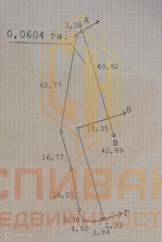 Продаётся участок, 6.04 сот., Садовый