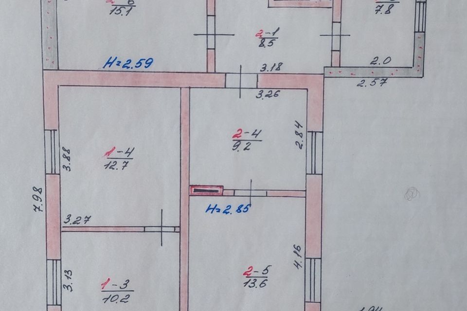 Продаётся 1-этажный дом, 106 м²