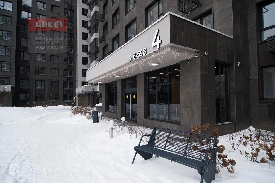 Продаётся 1-комнатная квартира, 43.5 м²