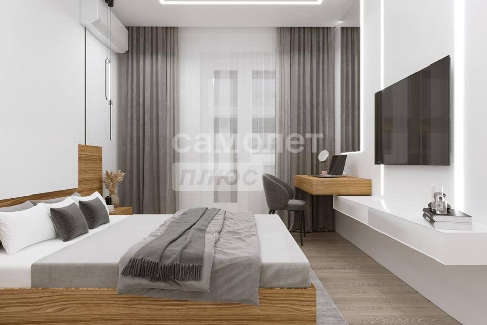 Продаётся 1-комнатная квартира, 49.3 м²