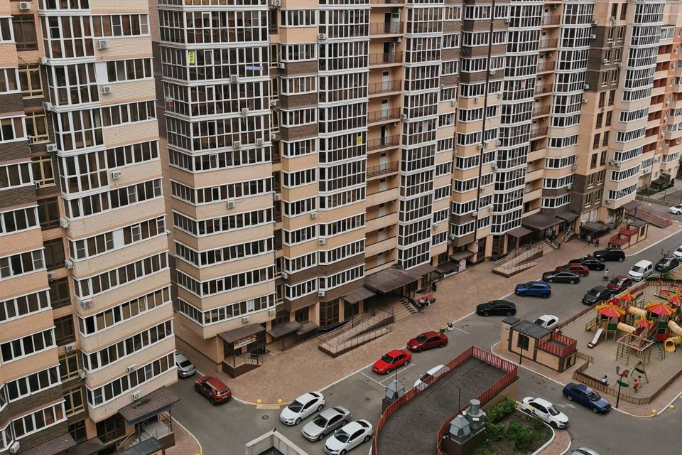 Купить 1-комнатную квартиру 38,9 м² в микрорайоне "Молодежный" по адресу Краснод