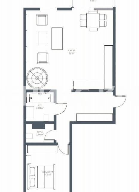 Продаётся 4-комнатная квартира, 142.7 м²
