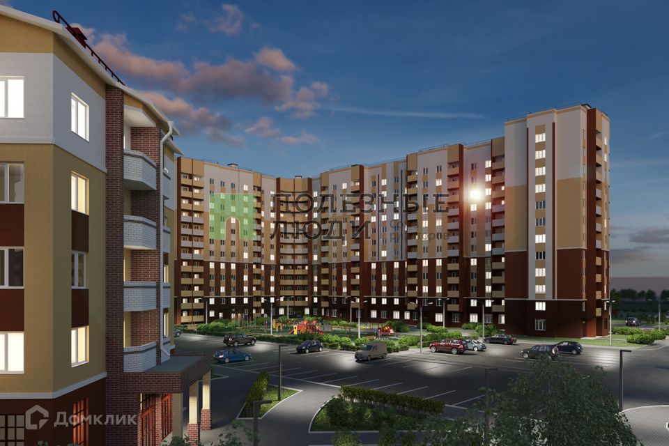 Продаётся 2-комнатная квартира, 60.44 м²