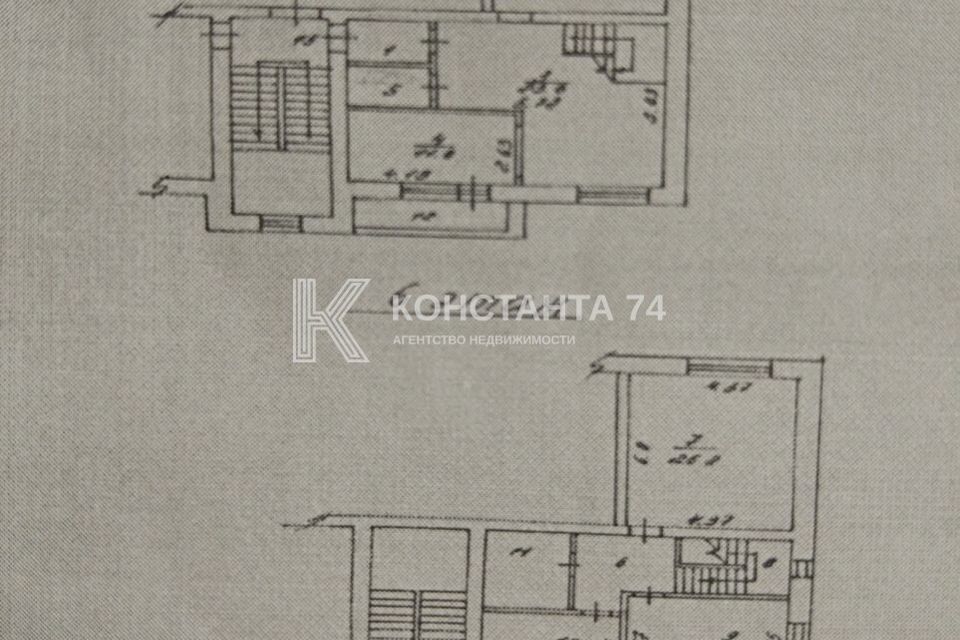 Продаётся 4-комнатная квартира, 120.6 м²