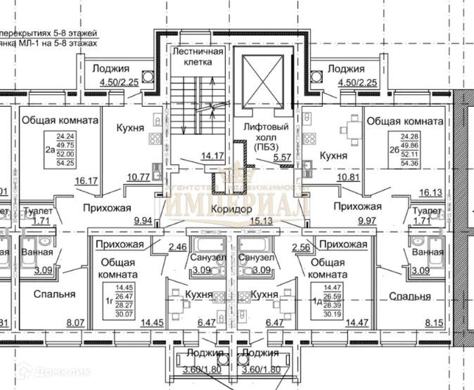 Продаётся 1-комнатная квартира, 30.19 м²