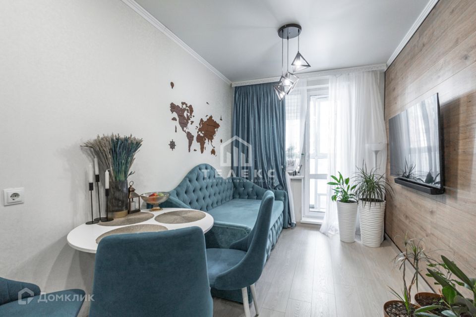 Продаётся 2-комнатная квартира, 56.7 м²