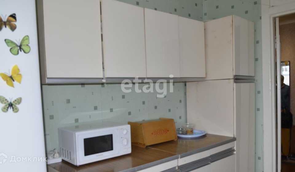 Продаётся 3-комнатная квартира, 58 м²