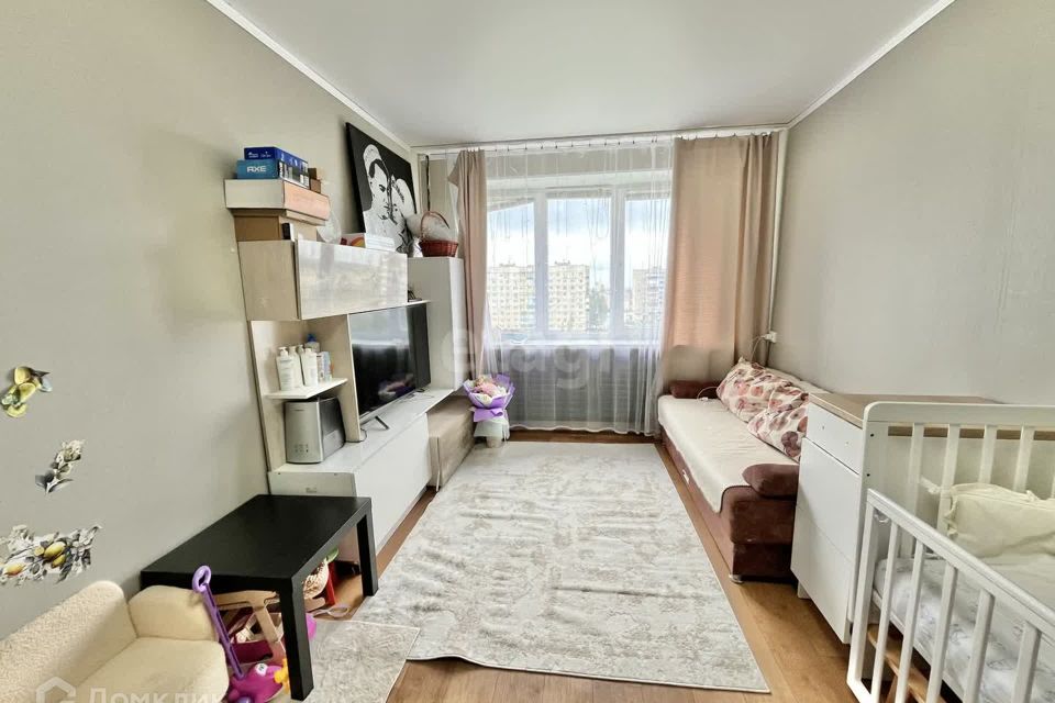 Продаётся 1-комнатная квартира, 36.5 м²