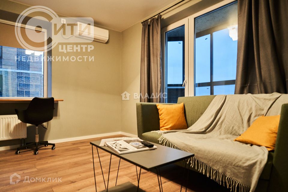 Продаётся 1-комнатная квартира, 34.1 м²