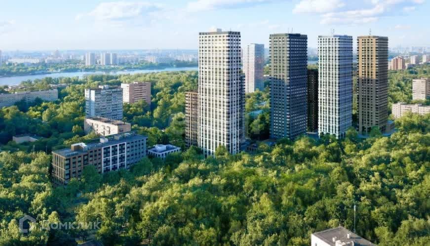 Продаётся 1-комнатная квартира, 45.6 м²
