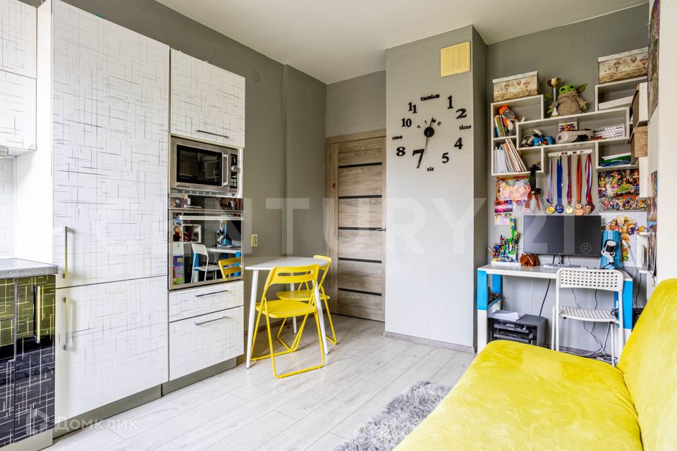 Продаётся 1-комнатная квартира, 43.5 м²