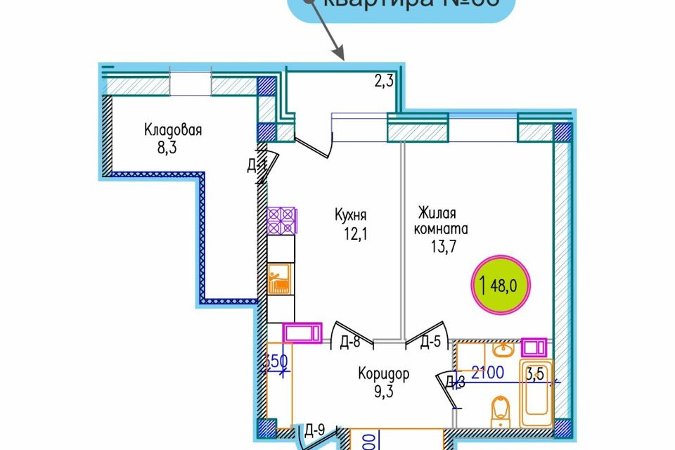 Купить Однокомнатную Квартиру В Жк Российский