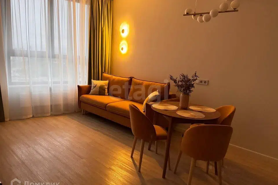Продаётся 1-комнатная квартира, 45.3 м²